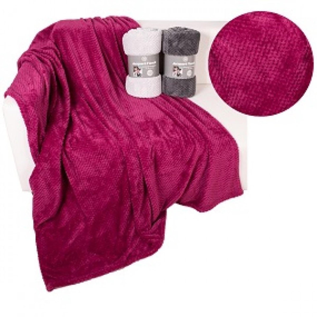 Living blanket jacquard flannel 150x200cm