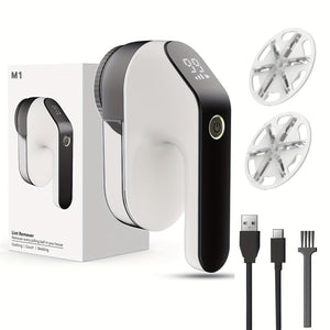 Fabric Shaver with LED Display 3-in-1 Rechargeable